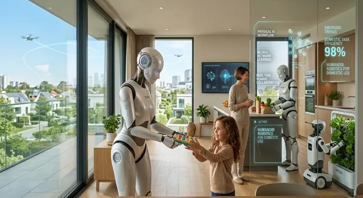 Emerging Trends in Physical AI and Humanoid Robotics for Domestic Use