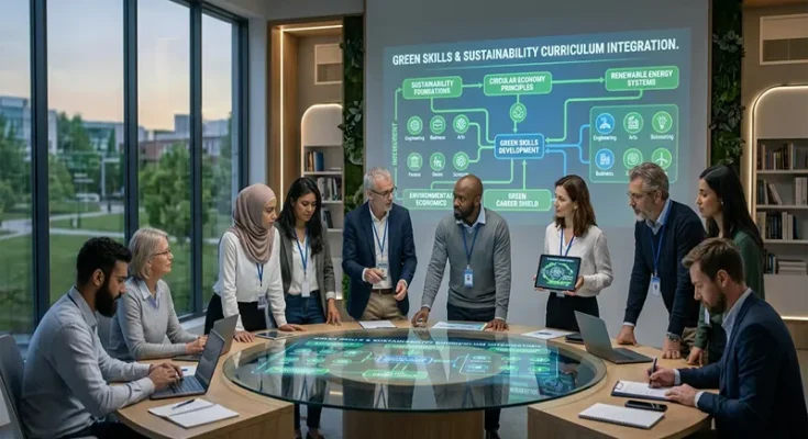 Integrating Sustainability and Green Skills into Higher Education Curricula