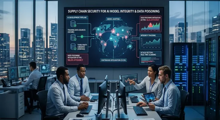 Supply Chain Security for AI Model Integrity and Data Poisoning